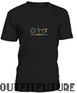 Accept Understand Love Autism Awareness T-Shirt