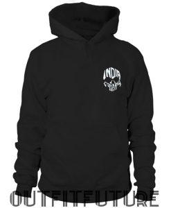 India Company Skull Hoodie