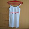Lazy Cross Line Tank Top