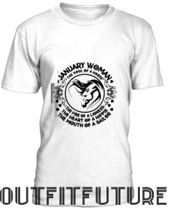 Woman The Soul Of A Horse The Fire Lioness T-shirt