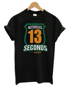 Conor McGregor 3 the notorious 13 seconds T shirt BC19
