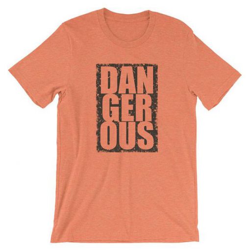 Dangerous Mens Graphic TShirt With Sayings BC19