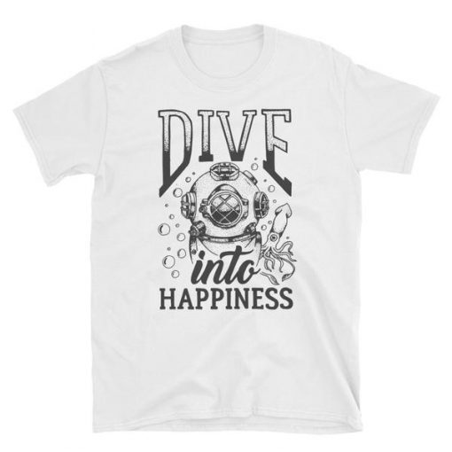 Dive Into Happiness Short-Sleeve Unisex T-Shirt BC19
