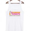 Dunkin donuts america runs on dunkin Tanktop BC19