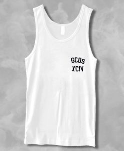 GCDS XCIV TANKTOP FOR MEN AND WOMEN BC19