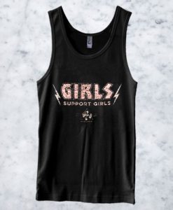 GIRLS SUPPORT GIRLS TANKTOP FOR MEN AND WOMEN BC19