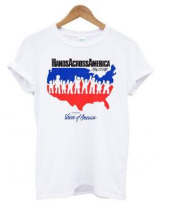 Hands Across America T shirt BC19