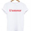 L’ amour t shirt BC19