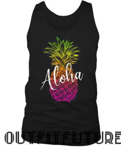Pineapple Shirt, Aloha Tank Top