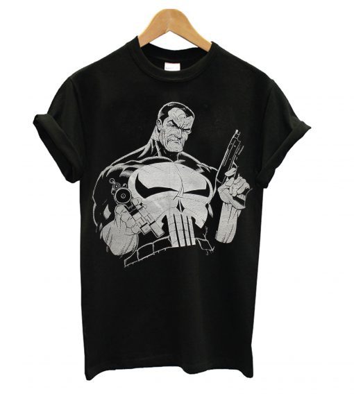 Vintage 1992 Marvel Comics The Punisher T shirt BC19