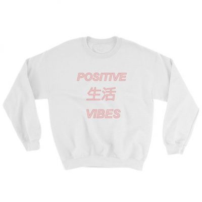 Positive Vibes | Anime Sweatshirt BC19