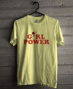 Girl Power Yellow T shirt