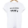 Birds on a wire T Shirt