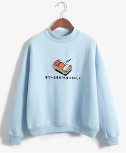 Sushi Print Sweater
