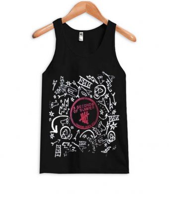 5 Seconds Of Summer band tank-top BC19