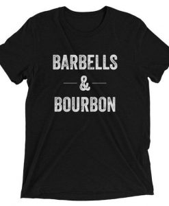 Barbells & Bourbon Men's Short Sleeve T-shirt BC19