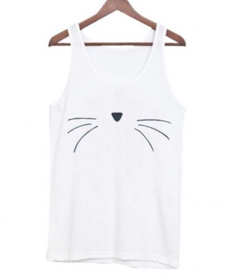 Cat Face Tank Top BC19