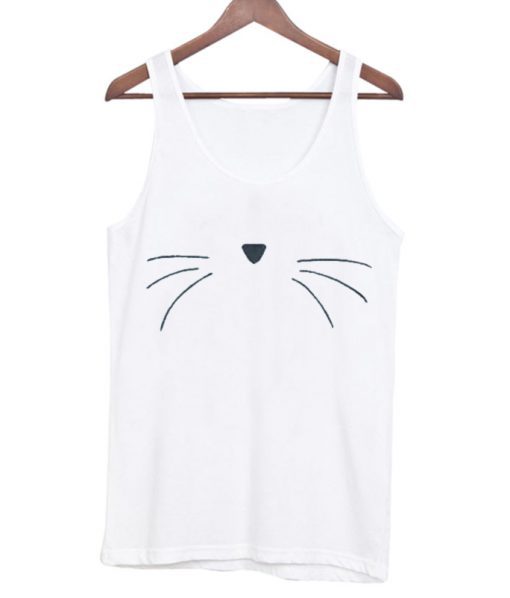 Cat Face Tank Top BC19