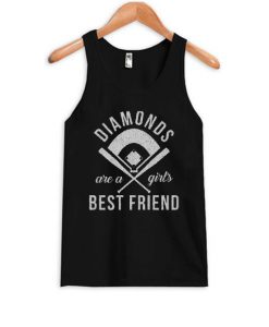 Diamonds Are Girls Best Friend Tank Top BC19