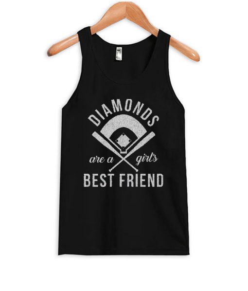 Diamonds Are Girls Best Friend Tank Top BC19