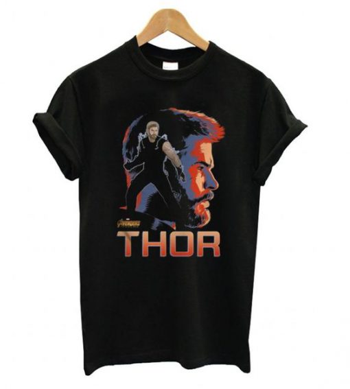 Marvel Avenger Infinity War Thor Shield T shirt BC19