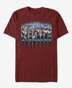 Marvel Avengers Endgame Grid Panel T-Shirt BC19