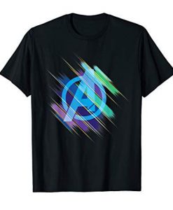 Marvel Avengers Endgame Logo Blurred Ink T-Shirt BC19