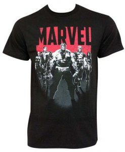 Marvel Avengers Men's Black T-Shirt BC19