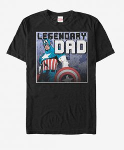 Marvel Father's Day Captain America Legend T-Shirt