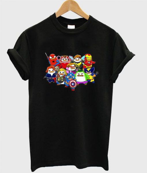 The Avenguins Marvel Avengers T-Shirt BC19
