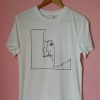 Unisex Smoking Girl T Shirt AC08