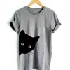 Women tshirt Cotton Casual Funny Cat BC19