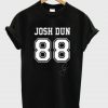 josh dun 88 t-shirt BC19