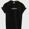 night t-shirt BC19