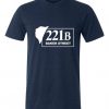 Adult 221B Baker Street T-Shirt SN01