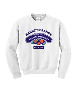 Barry's Orange Hand Picked Florida Vintage Sweatshirt LP01