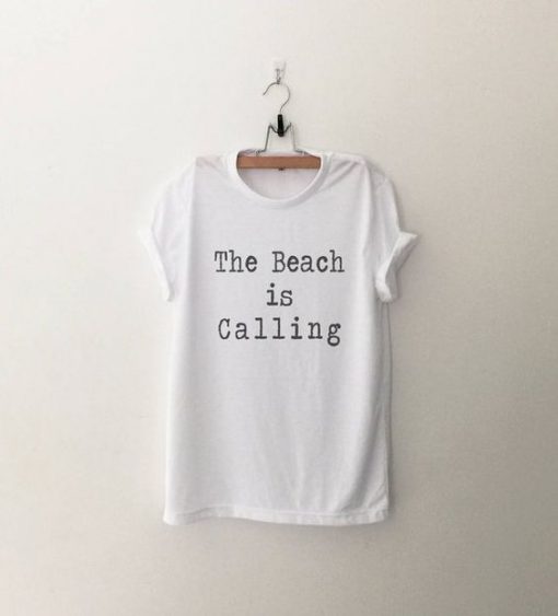 Beach is Calling T-shirt AD01