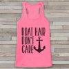 Boat Hair Don't Care - Summer Tank Top EC01