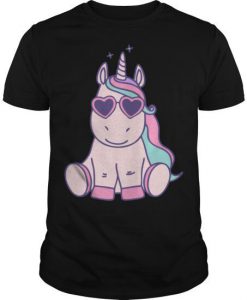 Cartoon Unicorn T-shirt ZK01