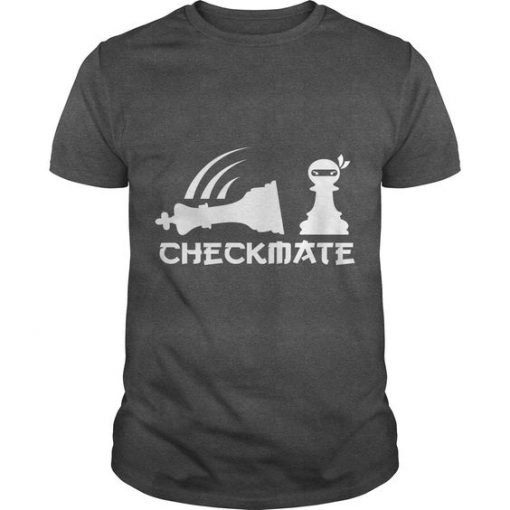 Chess Ninja Master Checkmate Funny Graphic Tee Shirt Gift T Shirt EC01