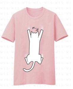 Cute Cartoon Cat T-shirt ZK01