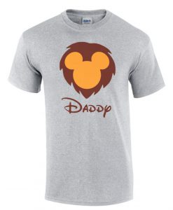 Disney Mickey Lion King Daddy T-Shirt ZK01