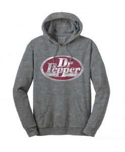 Dr Pepper Silver Logo Hoodie AD01