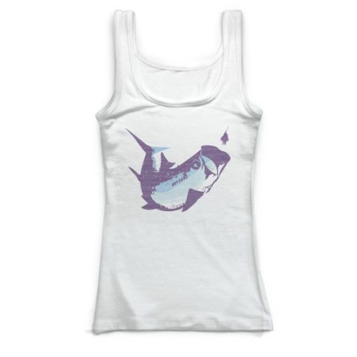 Fly Fishing Fitted Tank Top EC01