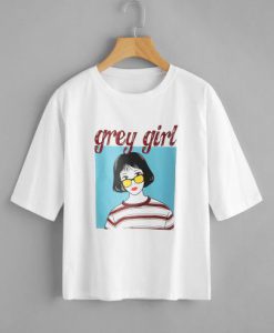 Grey Girl T-shirt AD01