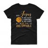 Jesus Basketball T-shirt AD01