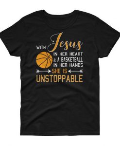Jesus Basketball T-shirt AD01