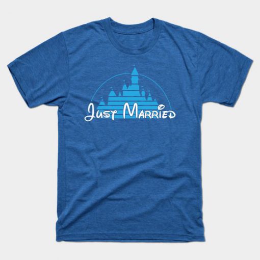 Just Married Disney T-Shirt ZK01