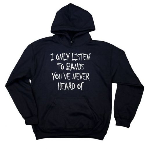 Listen To Bands Hoodie ZK01