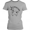 Llamacorn T-shirt Funny Graphic Tee EC01